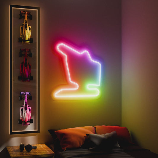 Hungarian Grand Prix Circuit Neon Sign