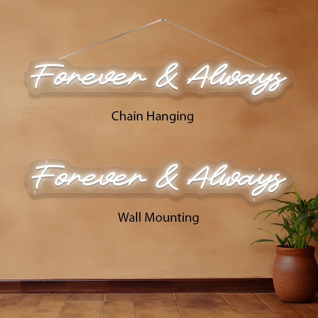 Forever And Always Sign