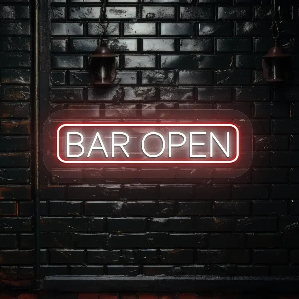 Bar Open Neon sign