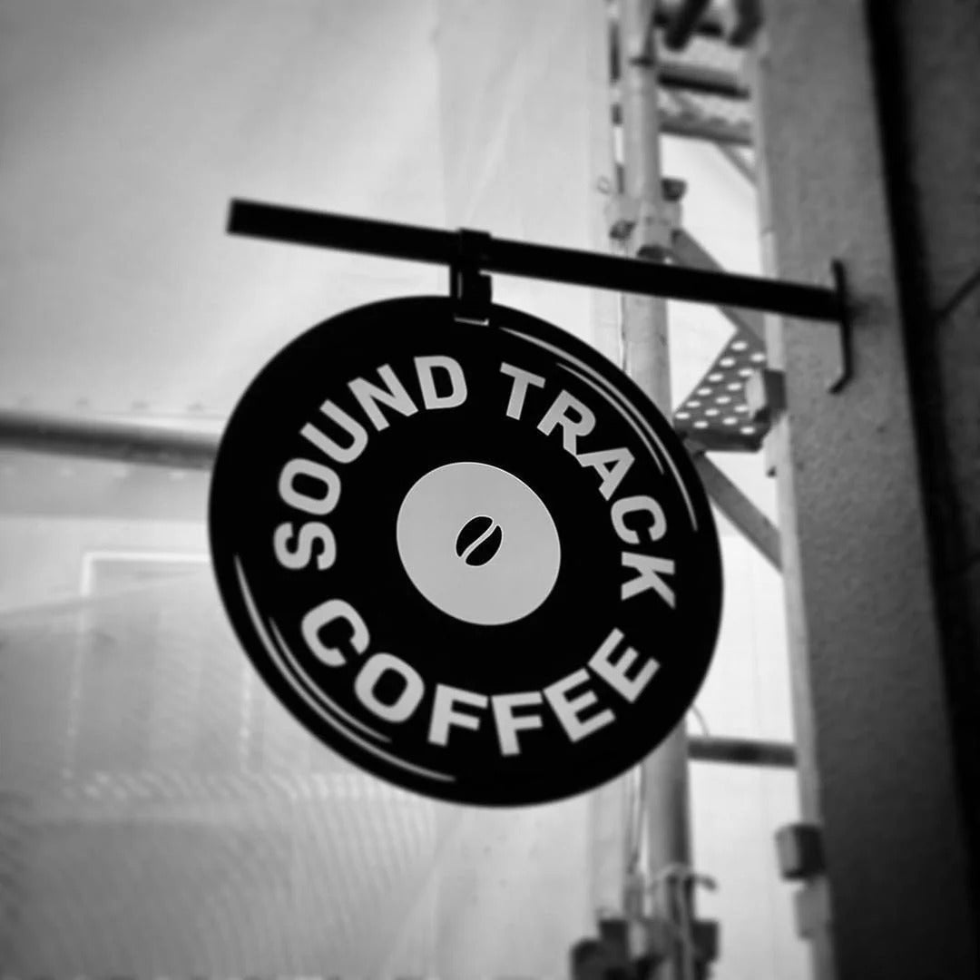 Custom Hanging Business Sign – Double-Sided Storefront Logo Sign