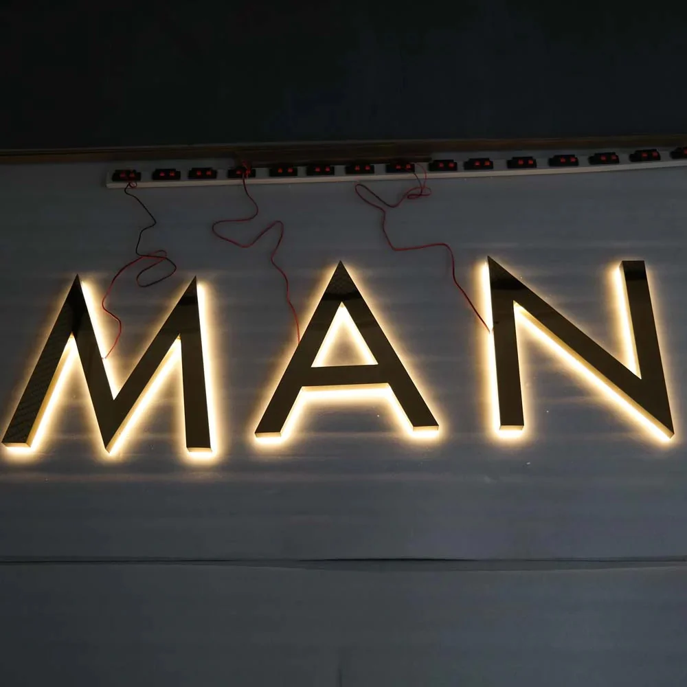 Backlit LED Channel Letters – Halo Lit 3D Storefront Sign