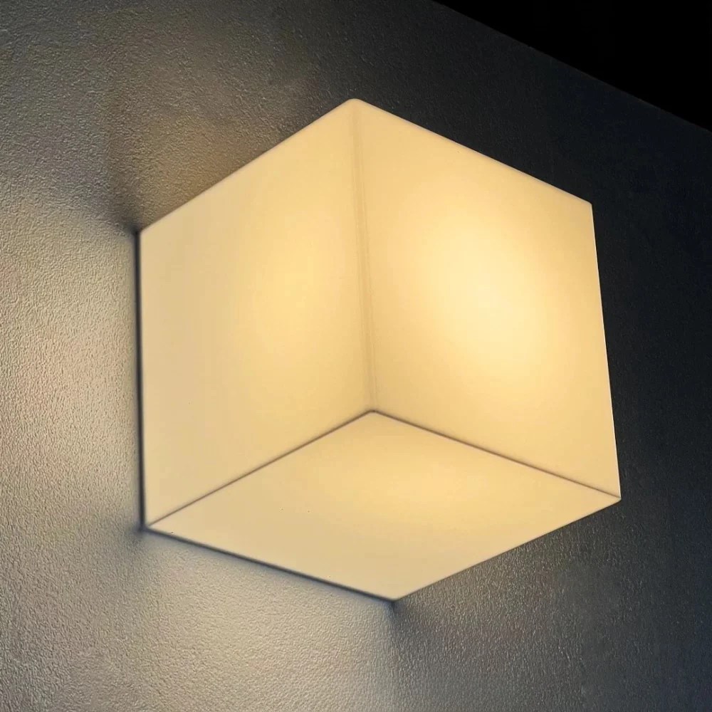 Cube LED Light Box Sign – Custom Acrylic Business Display