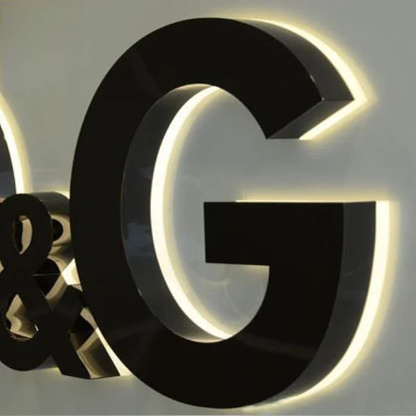 Backlit LED Channel Letters – Halo Lit 3D Storefront Sign
