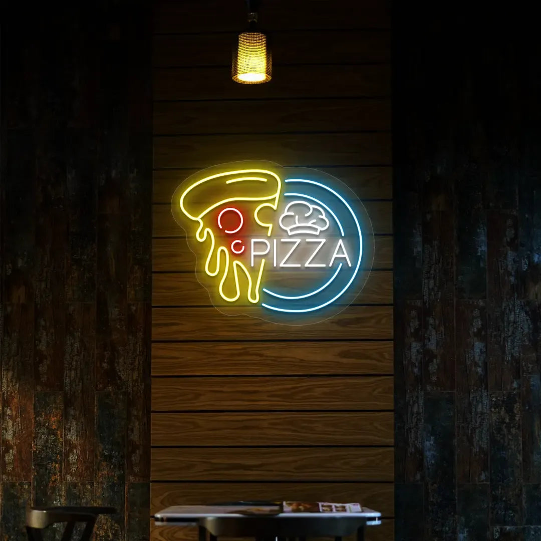 Pizza Slice Neon Sign