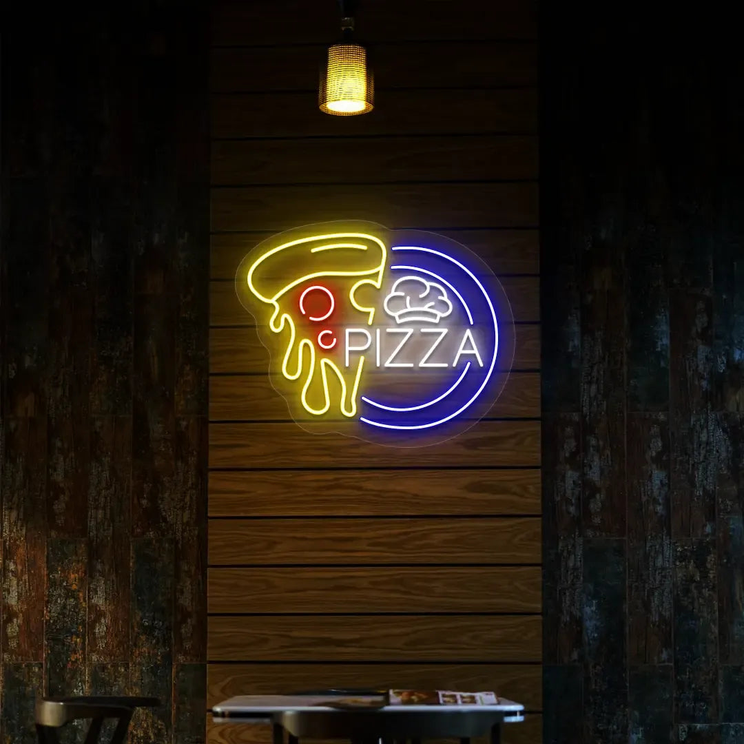 Pizza Slice Neon Sign