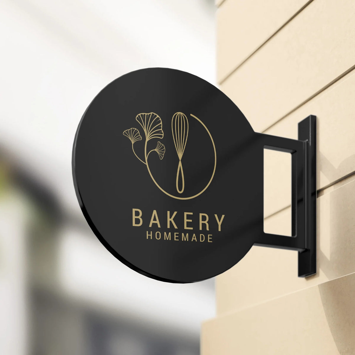 Custom Metal Business Logo Sign – Outdoor Storefront Sign