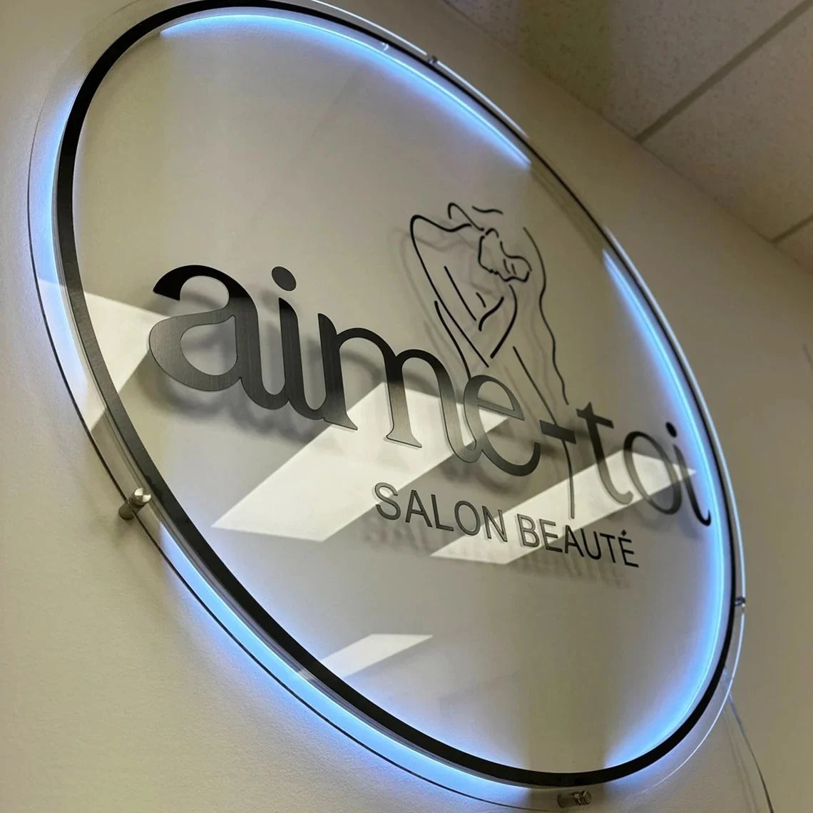 Custom Logo Neon Sign LED Acrylic Business Sign