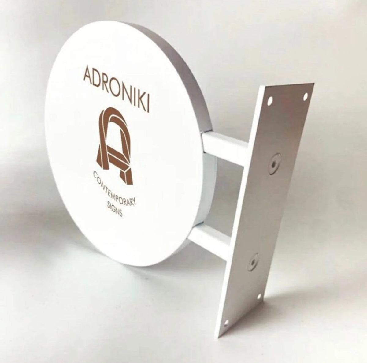 Custom Metal Business Logo Sign – Outdoor Storefront Sign