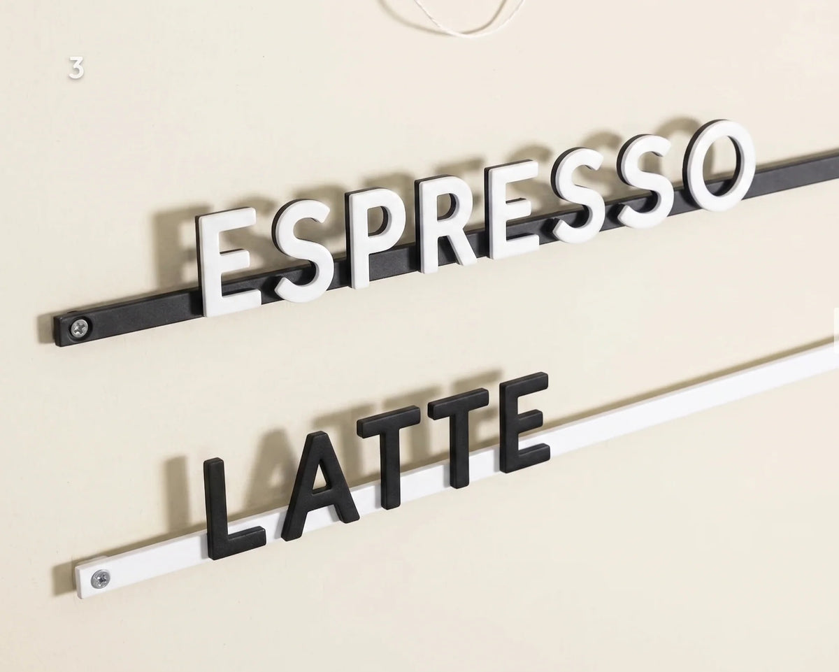 Magnetic Menu Board for Café and Restaurant Wall Display
