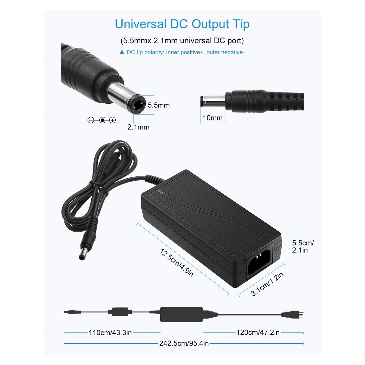 24V Transformer for LED Address Signs – Power Supply for Backlit Numbers