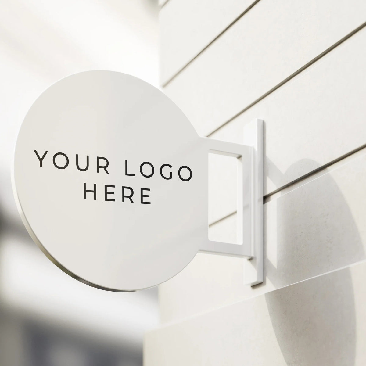 Custom Metal Business Logo Sign – Outdoor Storefront Sign