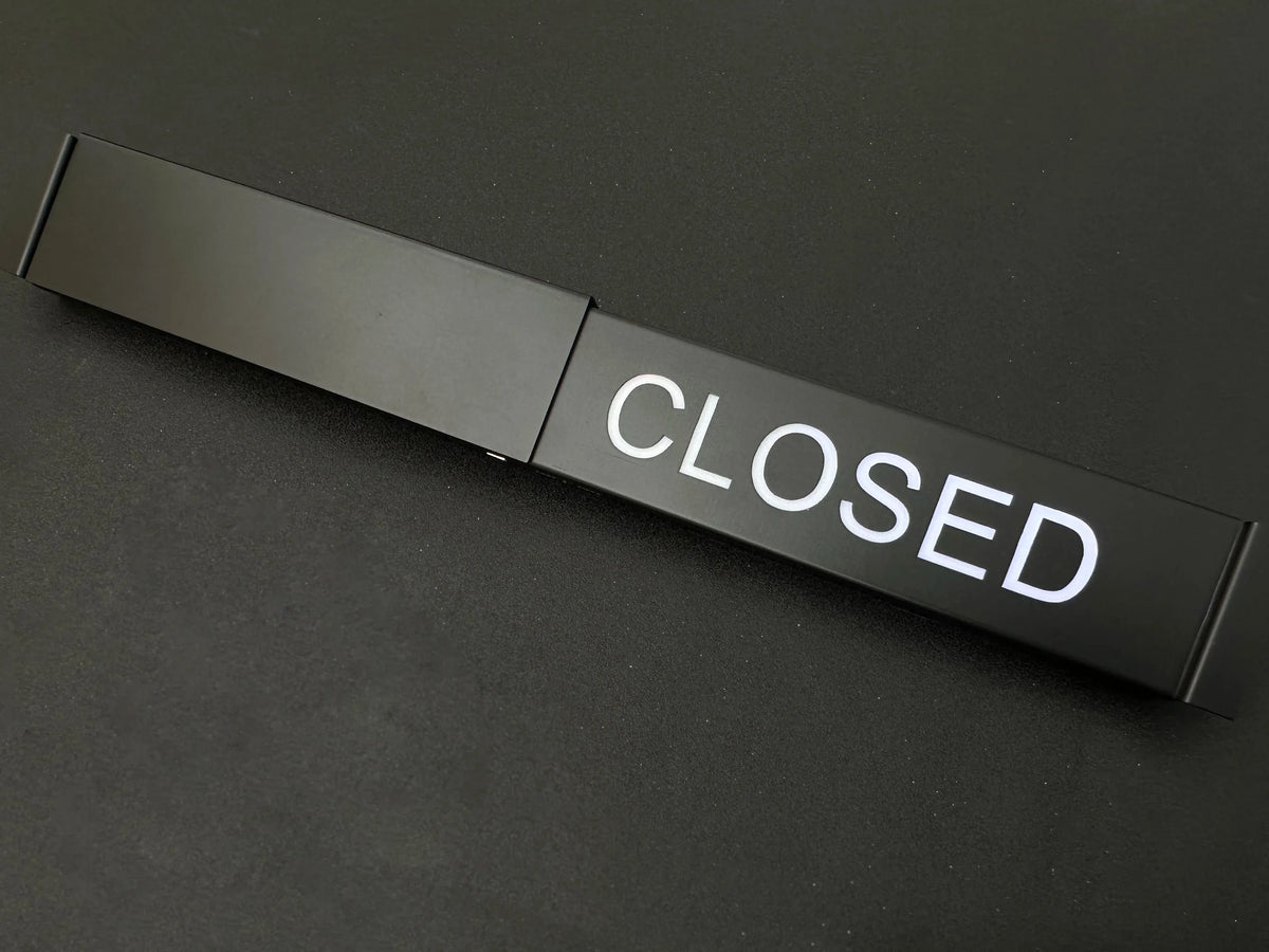 LED Open Closed Sign – RGB Business Sign with App Control