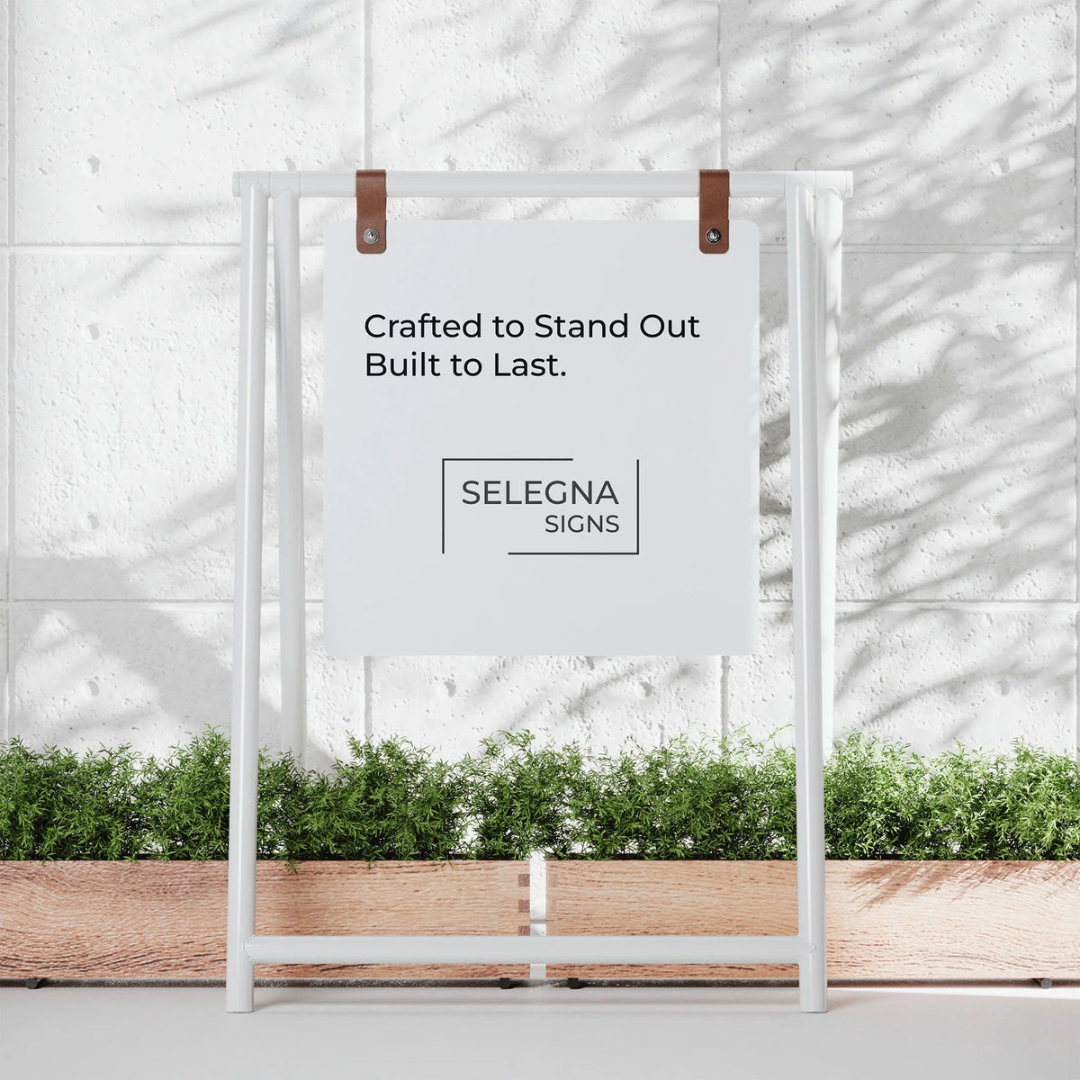 A-Frame Sidewalk Sign – Custom Outdoor Business Sign