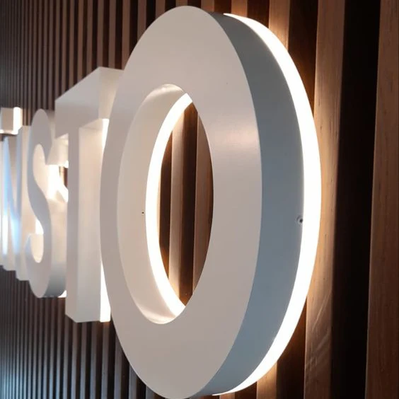 Backlit LED Channel Letters – Halo Lit 3D Storefront Sign
