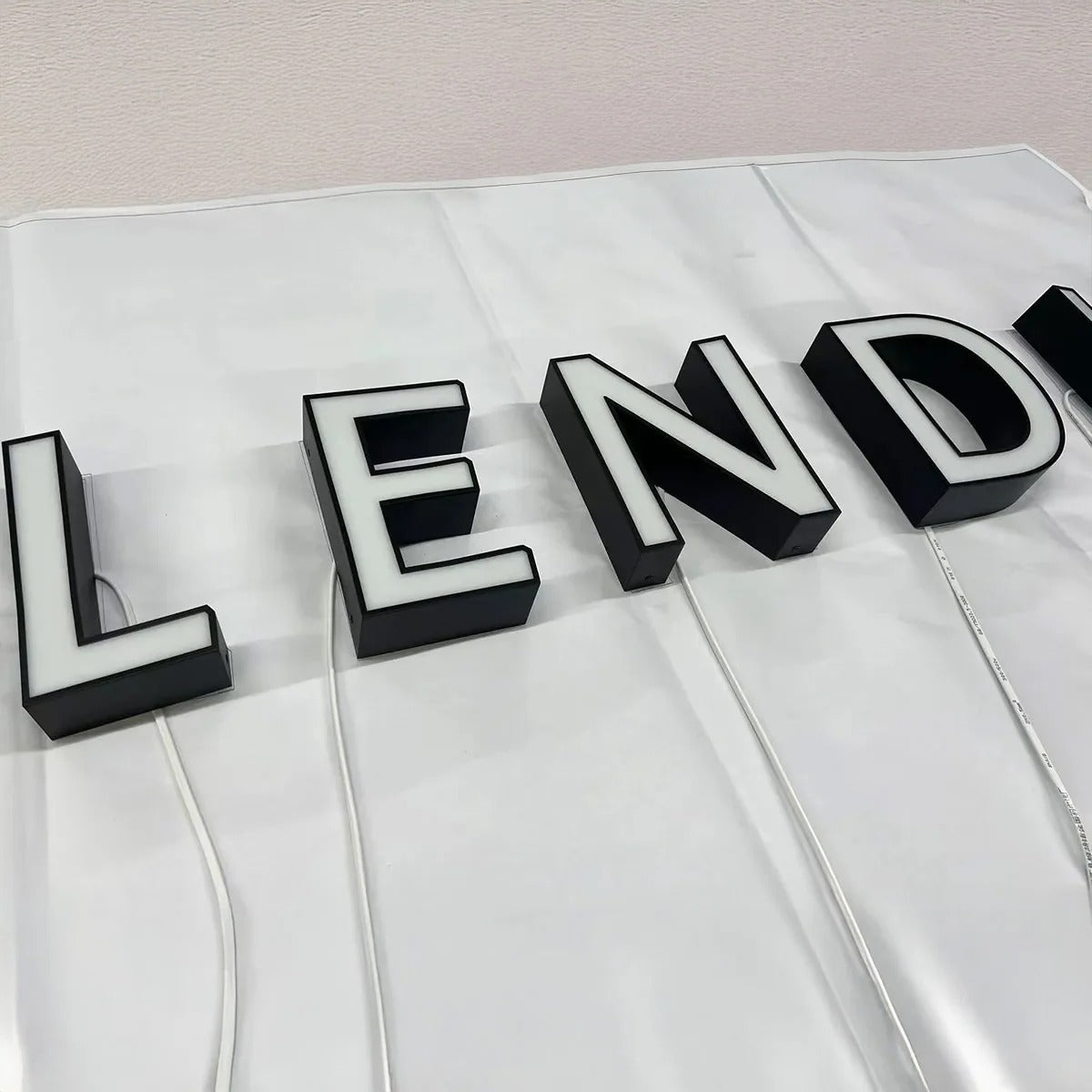 Front Lit LED Channel Letters – Illuminated 3D Storefront Sign