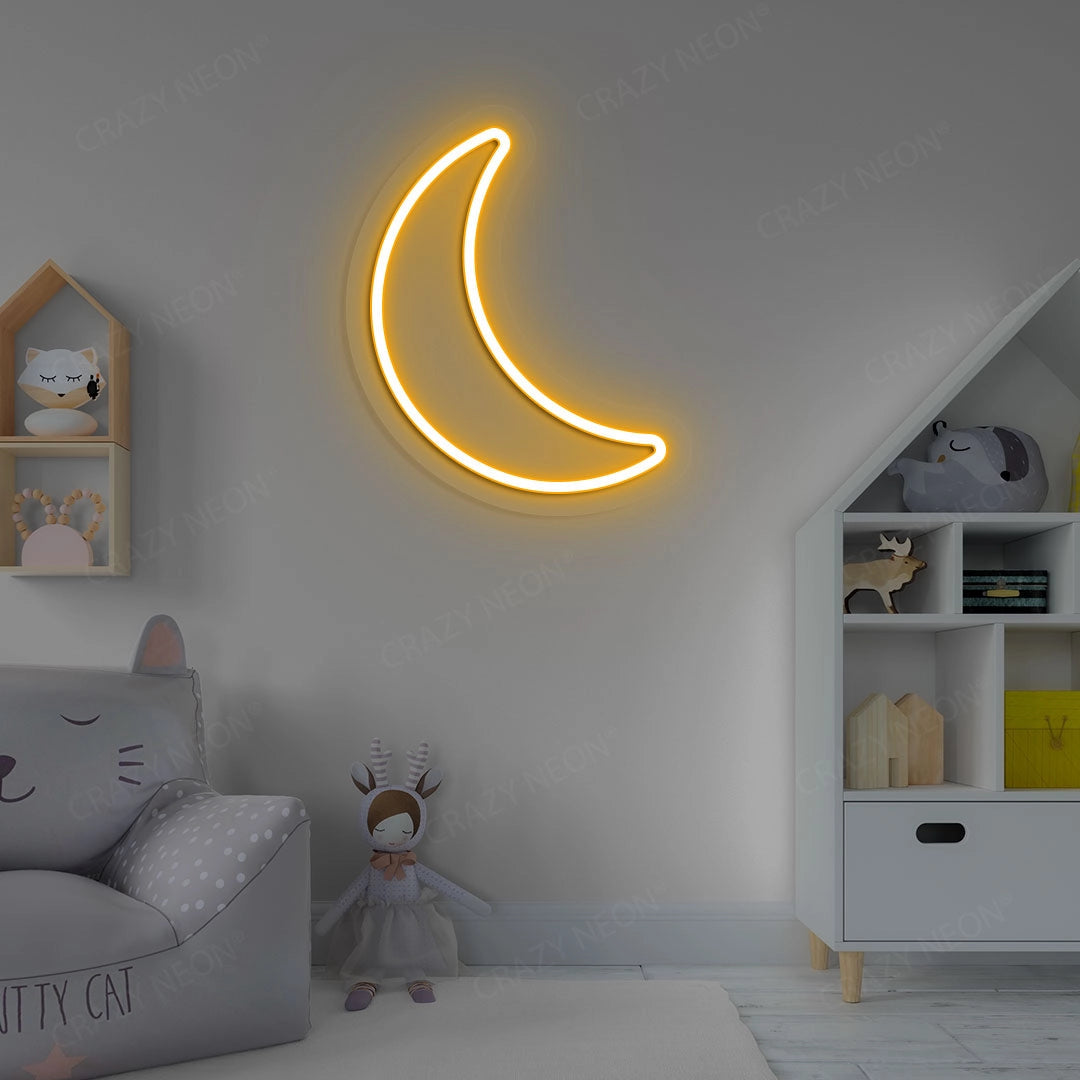 Moon Neon Sign
