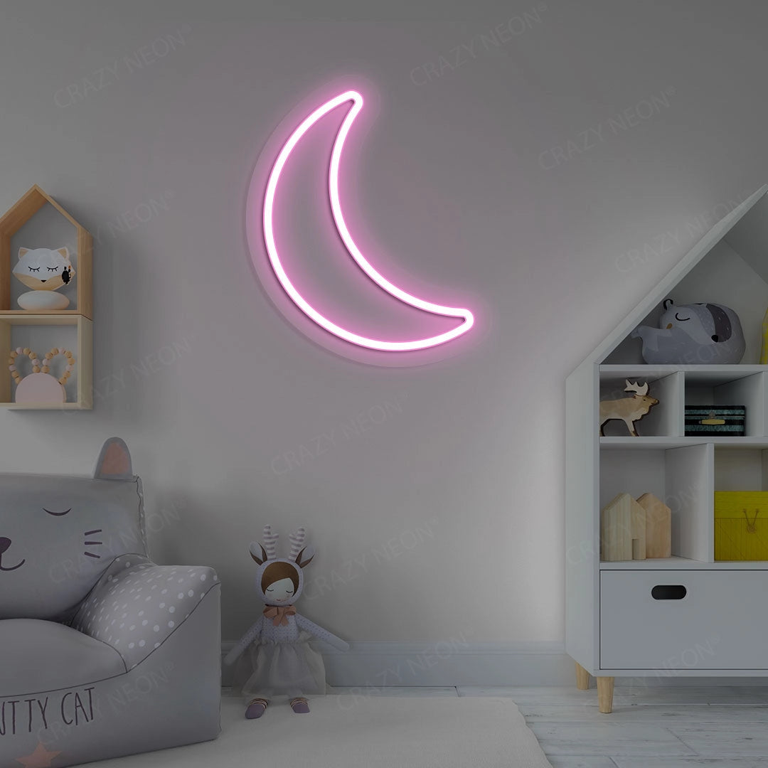 Moon Neon Sign