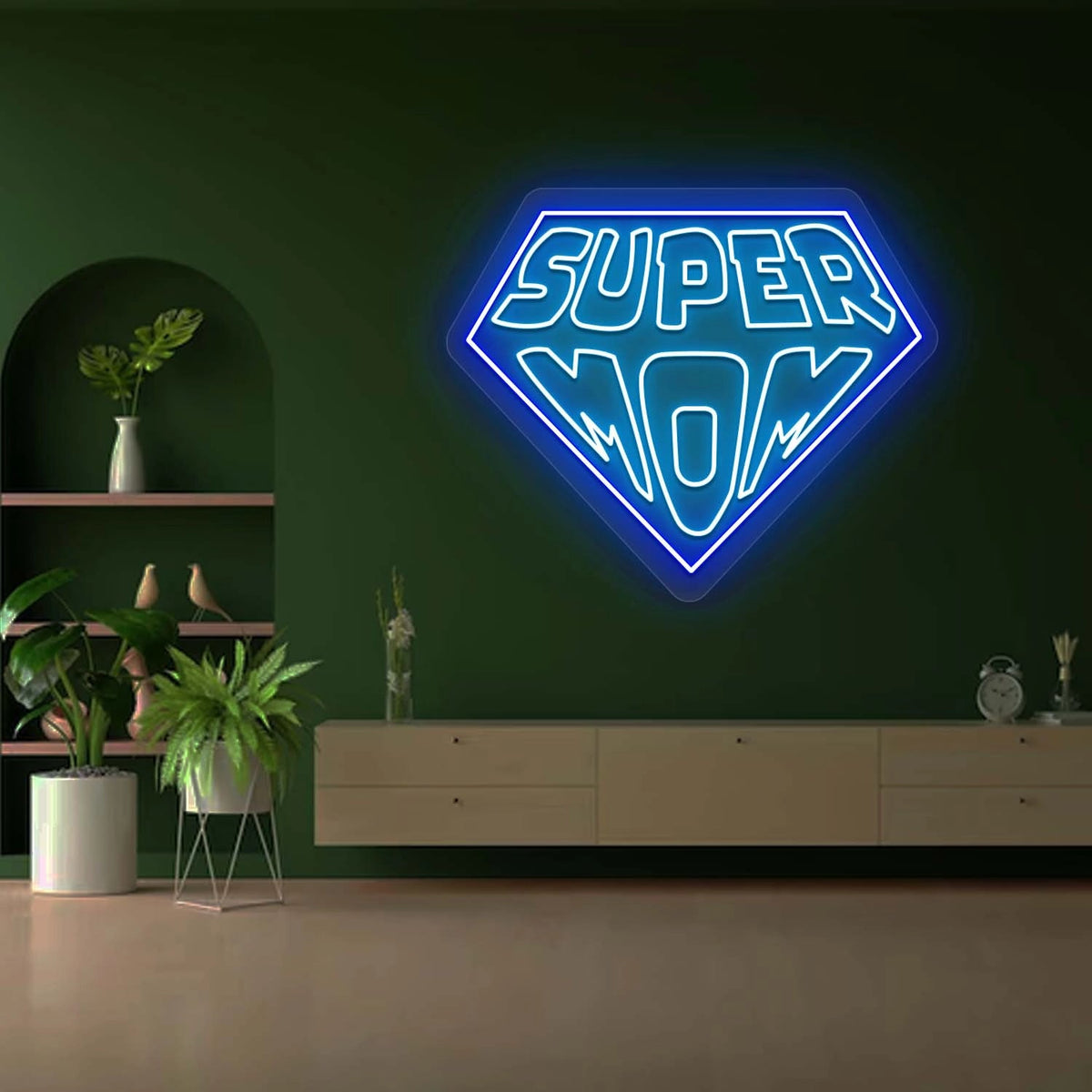Super Mom Led Neon Sign