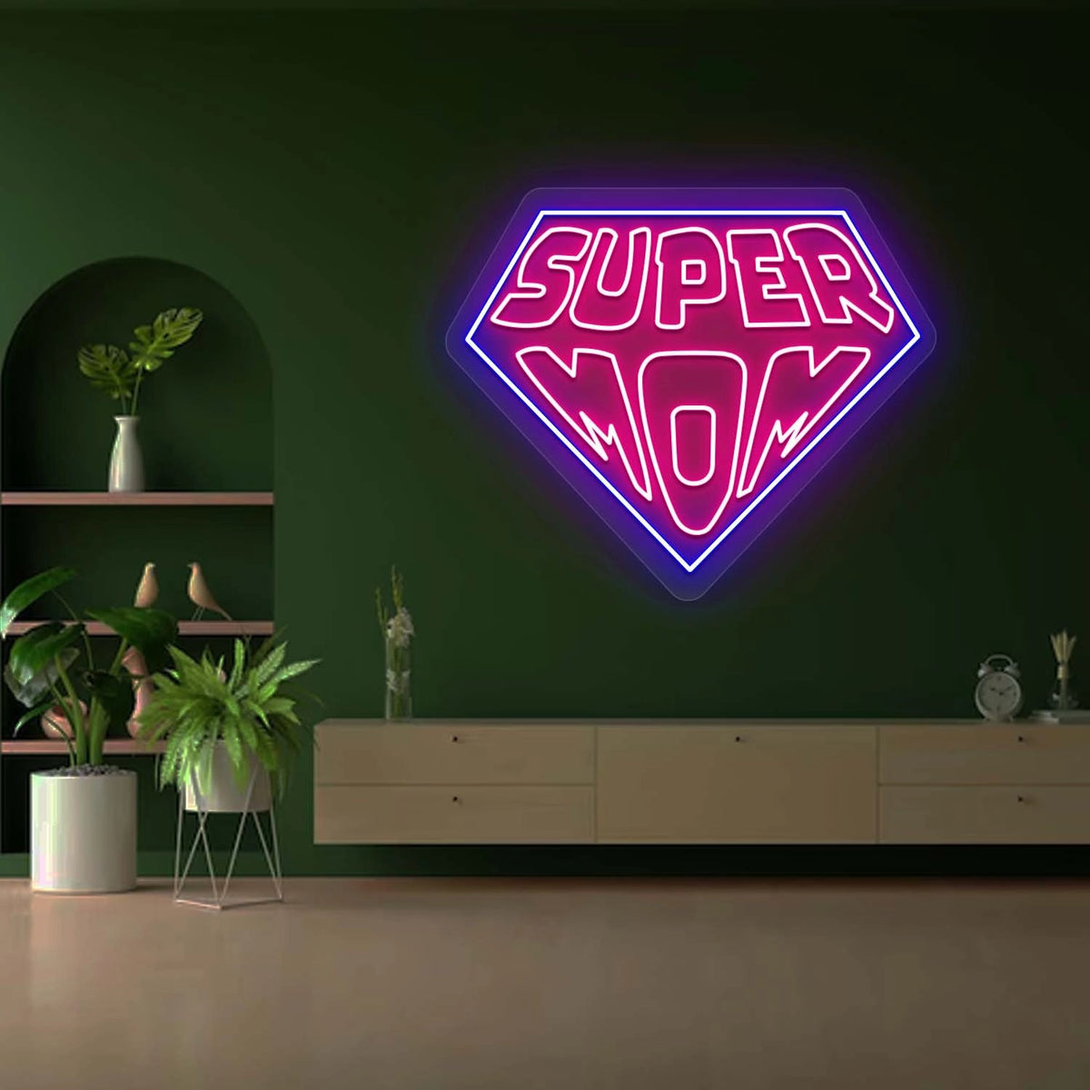 Super Mom Led Neon Sign