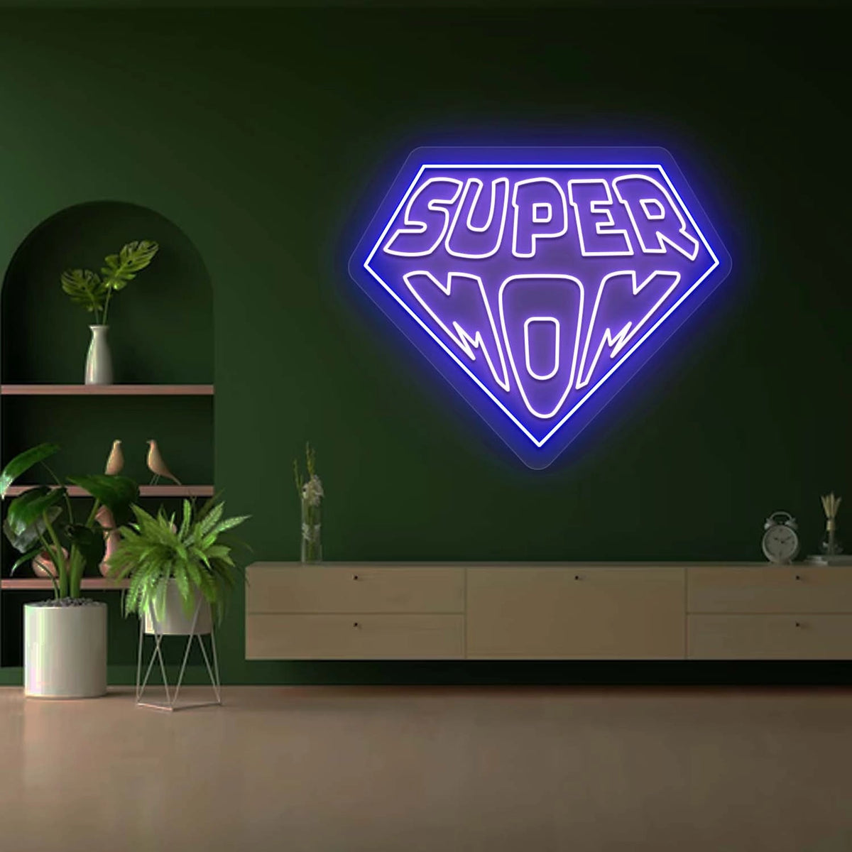 Super Mom Led Neon Sign
