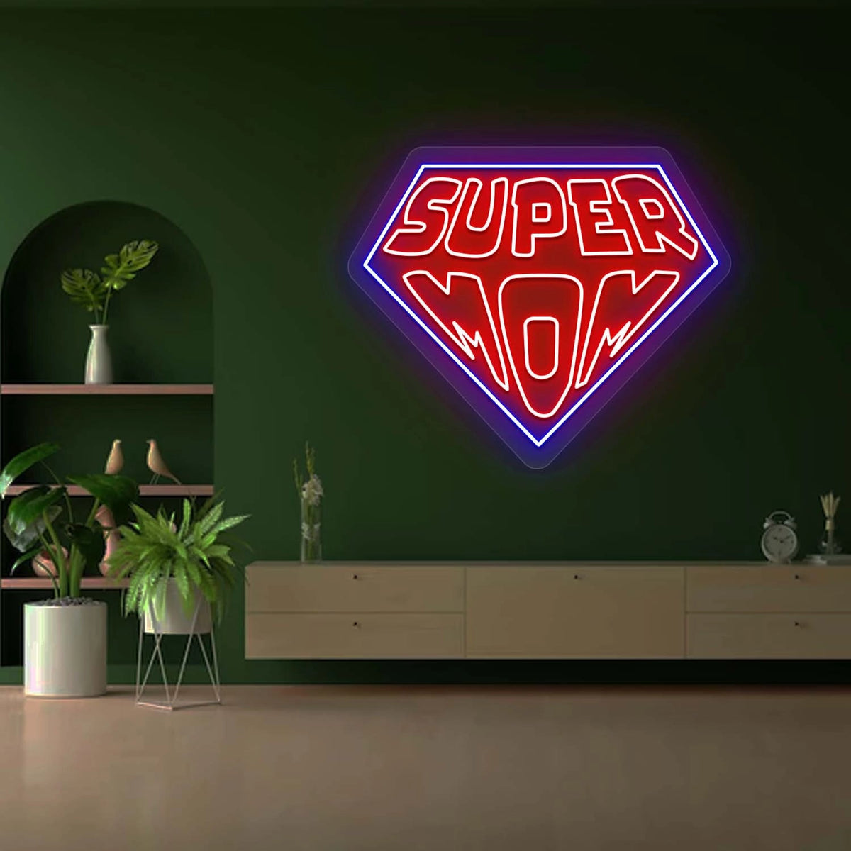 Super Mom Led Neon Sign