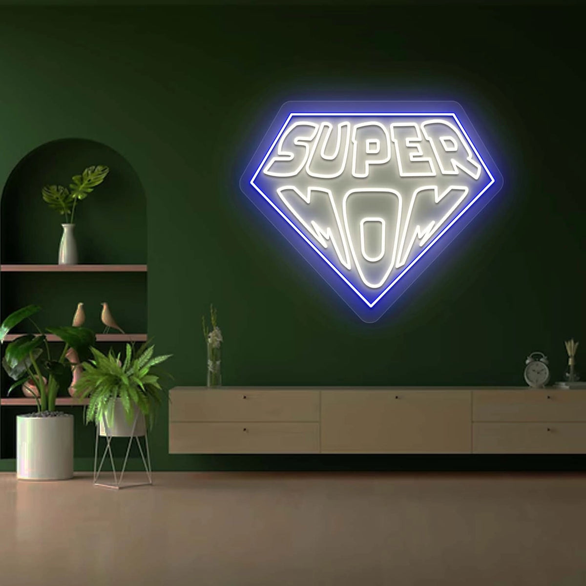 Super Mom Led Neon Sign