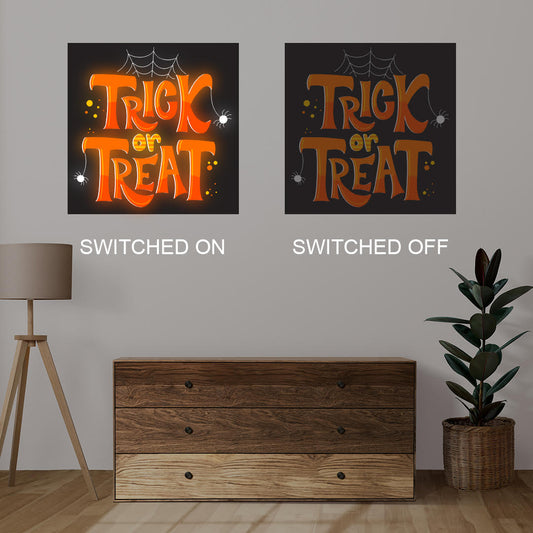 Trick Or Treat Illuminated Sign
