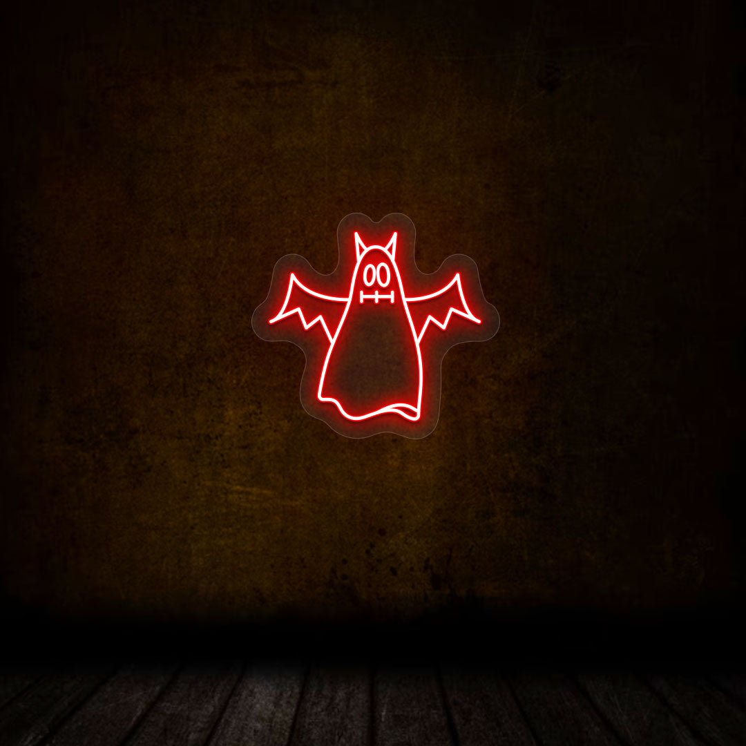 Scary Ghoul Neon Sign