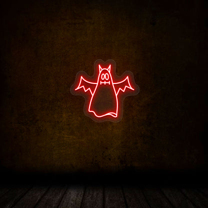 Scary Ghoul Neon Sign