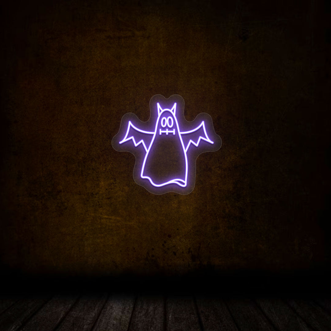 Scary Ghoul Neon Sign