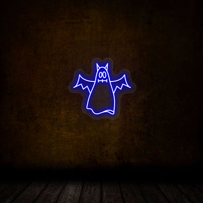 Scary Ghoul Neon Sign
