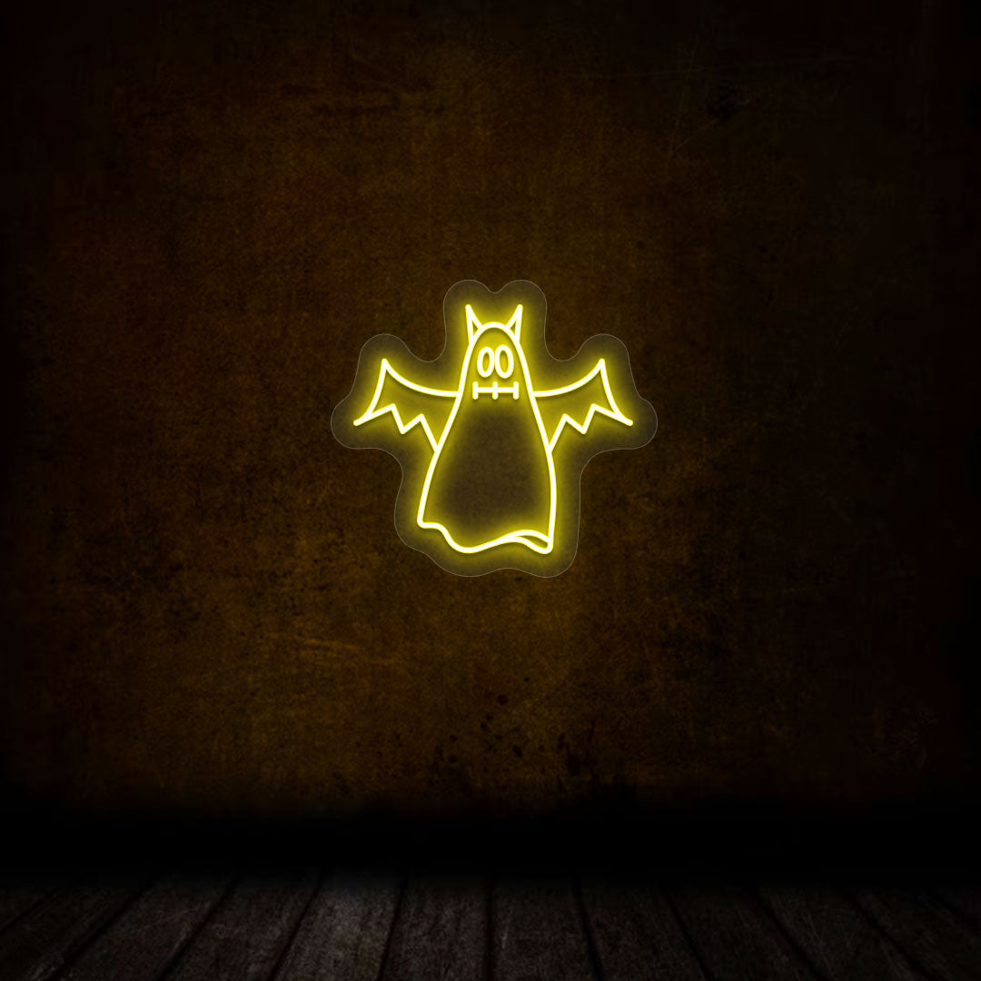 Scary Ghoul Neon Sign