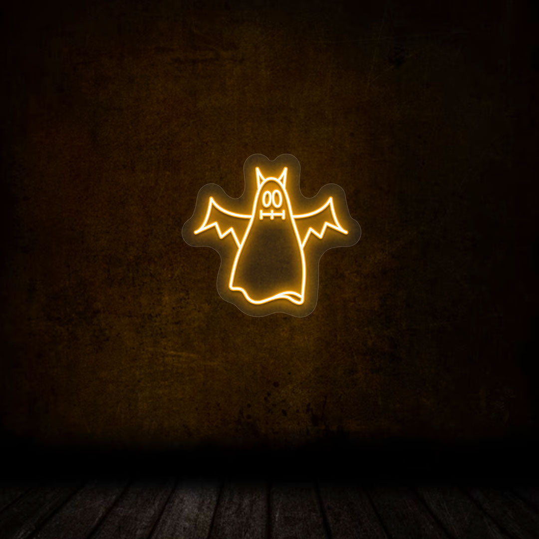 Scary Ghoul Neon Sign
