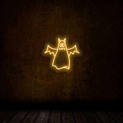 Scary Ghoul Neon Sign