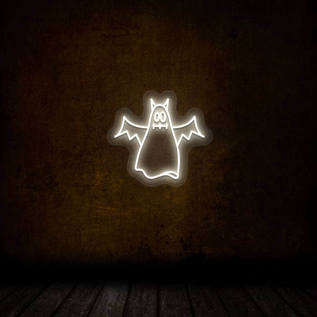 Scary Ghoul Neon Sign