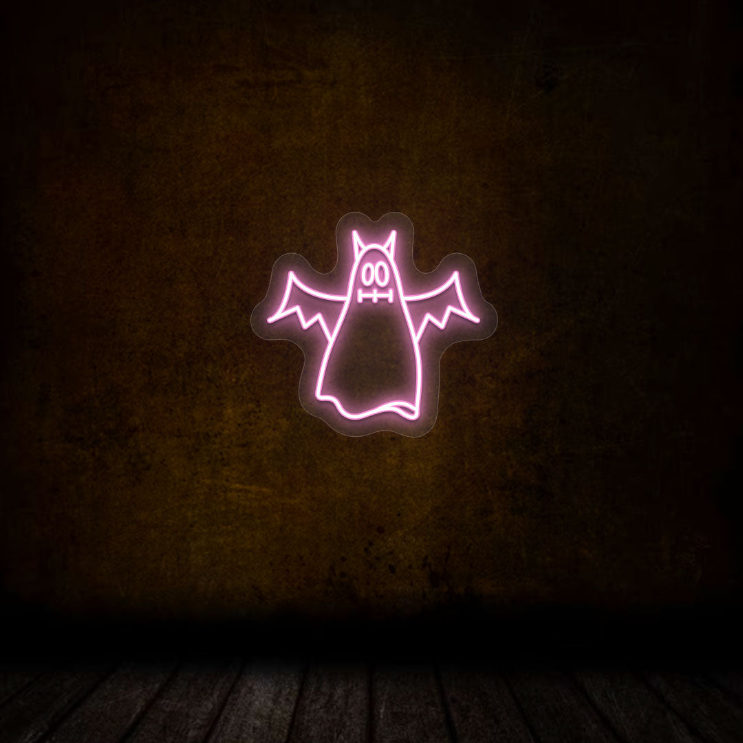 Scary Ghoul Neon Sign