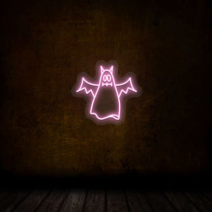 Scary Ghoul Neon Sign